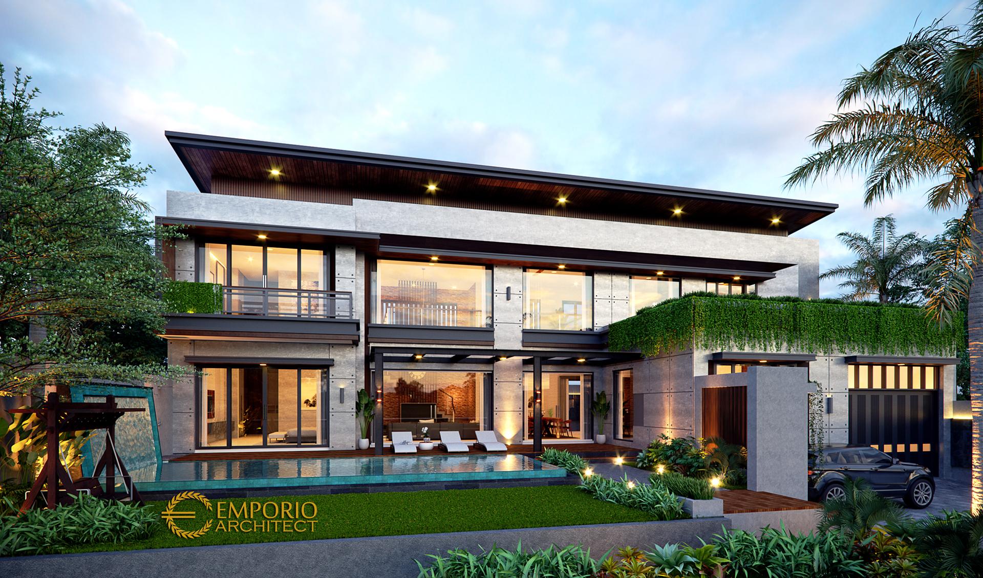 Desain Rumah Style Modern Tropis Terbaik 11