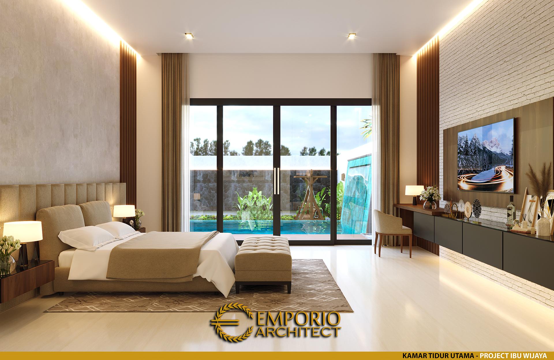Desain Rumah Modern Industrial 2 Lantai Ibu Wijaya di ...