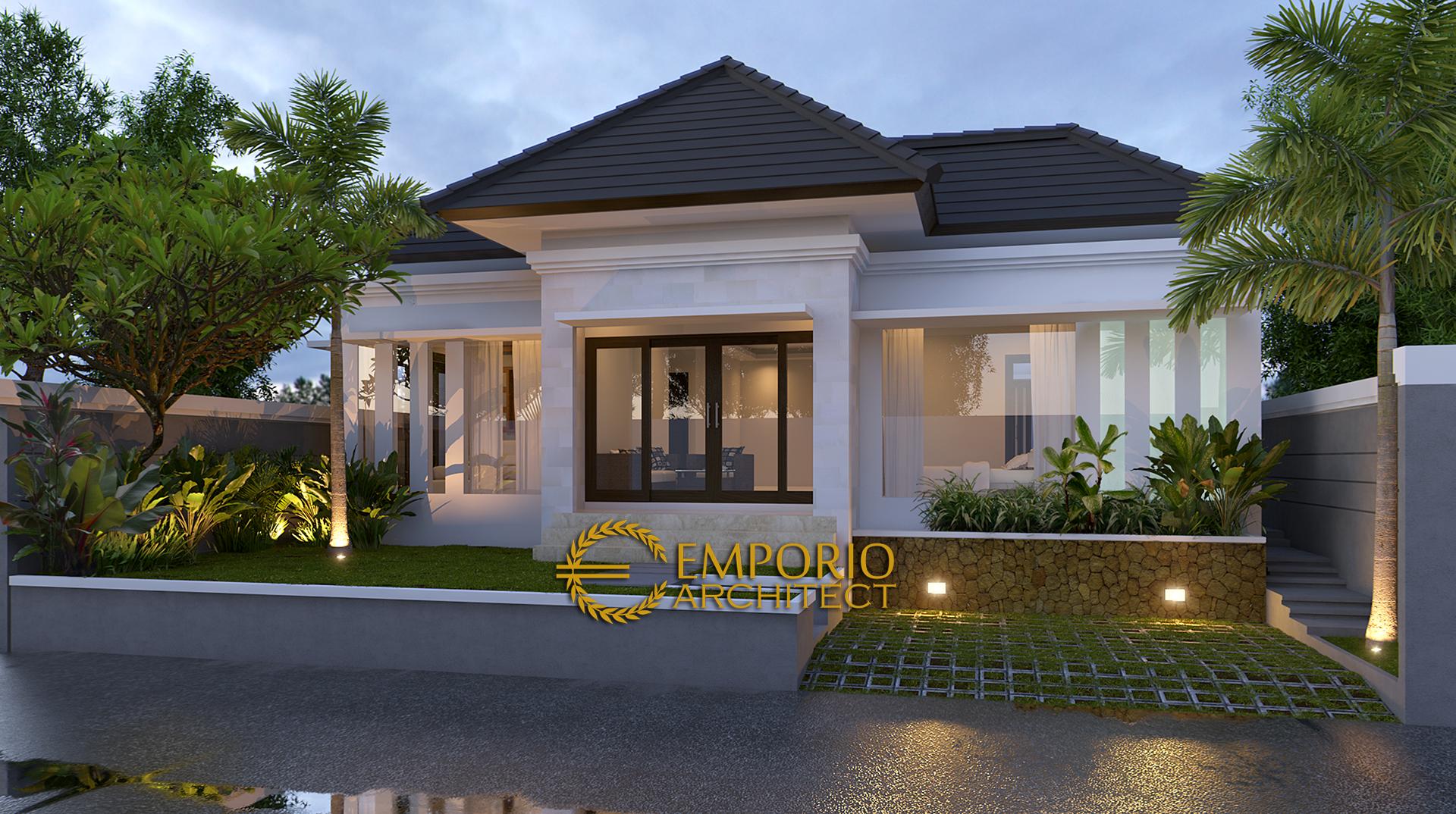Desain Rumah Villa Bali 1 Lantai Bapak Syaikhul Islam Di Surabaya