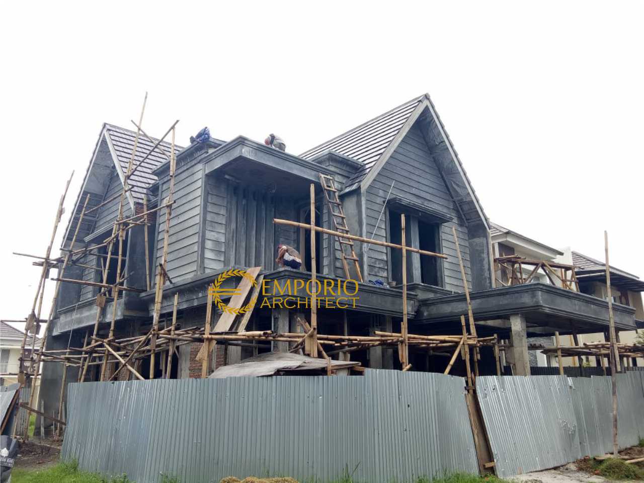 Progress Pembangunan Rumah Style Unik Bapak Hakim di Cibubur, Jakarta Timur 4