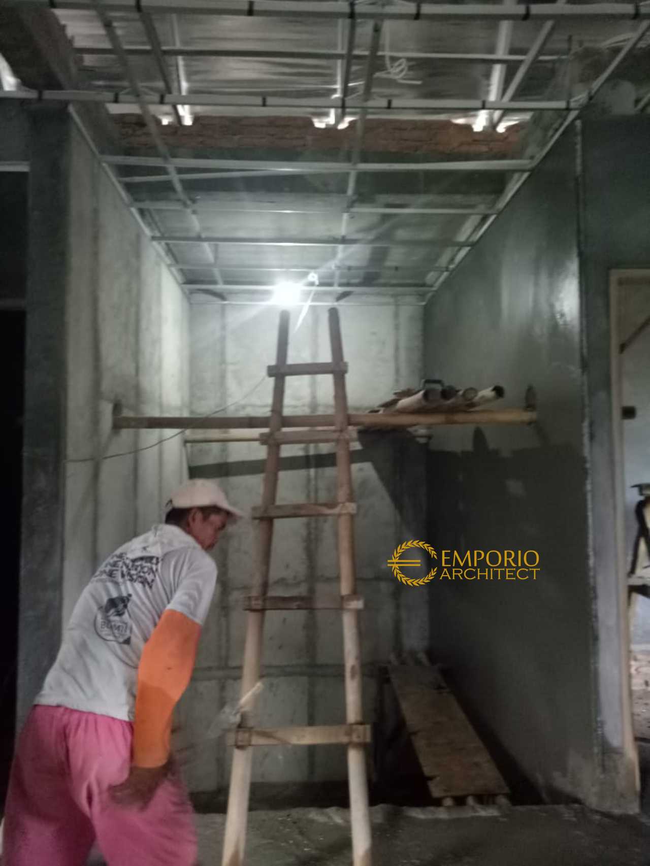 Progress Pembangunan Ruangan Rumah Bapak Hakim di Cibubur, Jakarta Timur 5