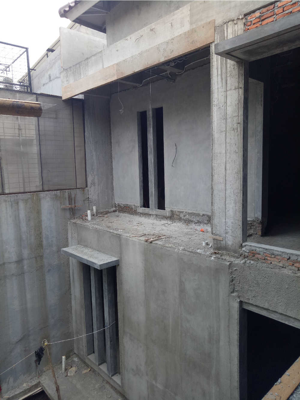 Progress Pembangunan Bagian Dinding Rumah Bapak Andre di Kelapa Gading, Jakarta 7