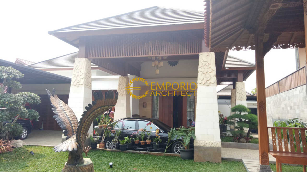 Hasil Konstruksi Bagian Depan Rumah Bapak Bambang di Jakarta 3