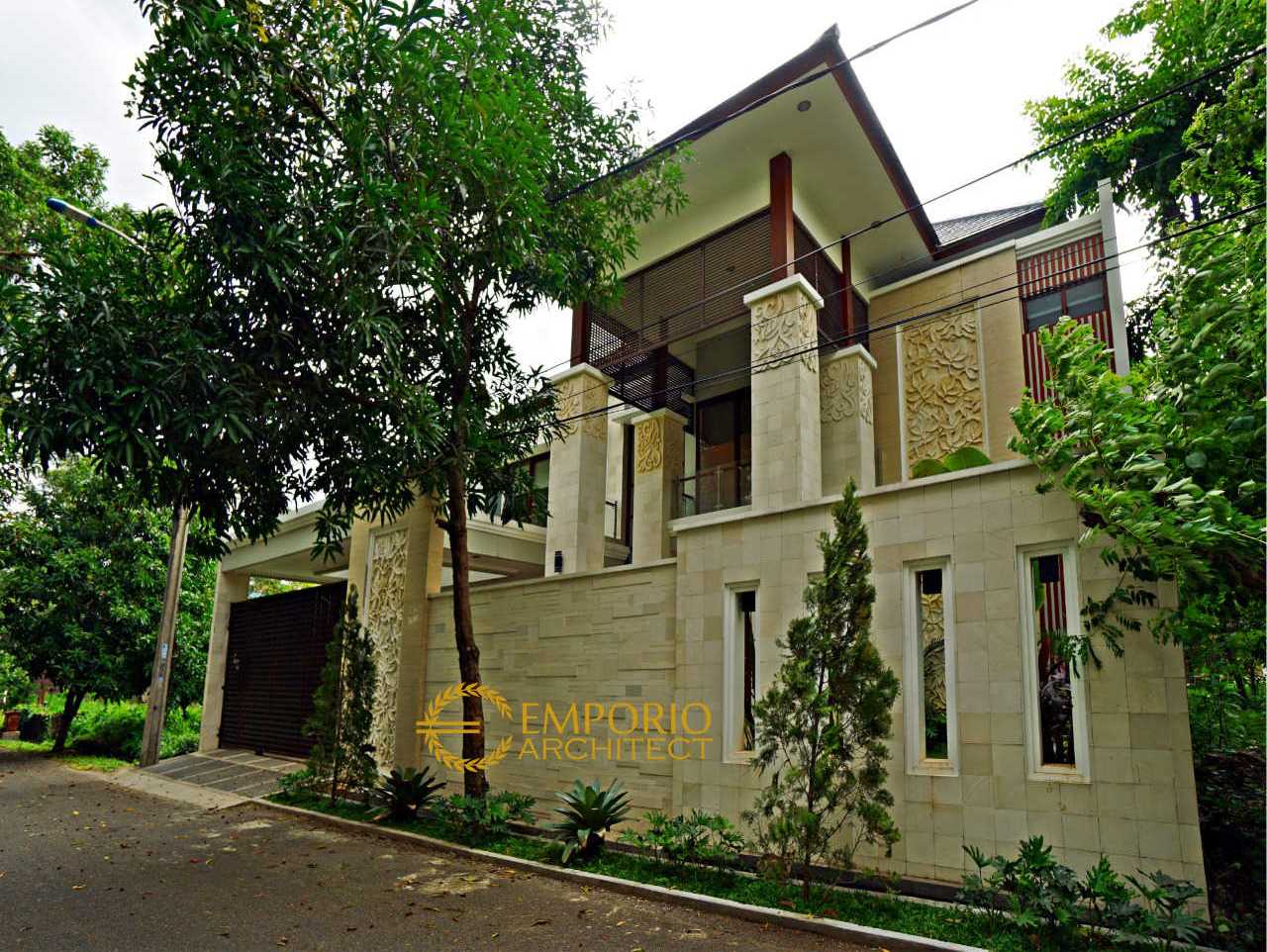 Hasil Konstruksi Rumah Style Villa Bali Tropis Bapak Edmon di Cibubur, Jakarta Timur 1