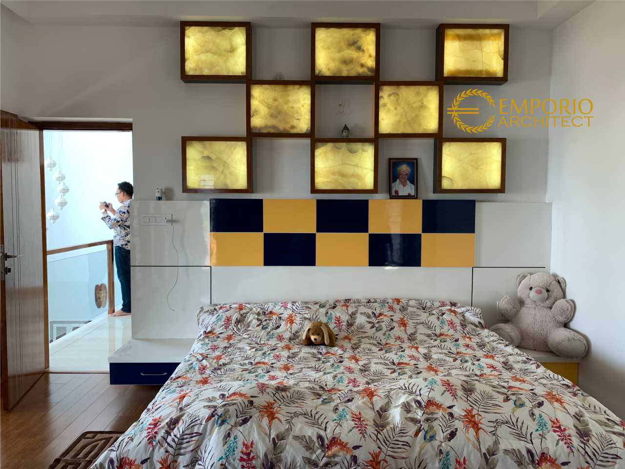 Hasil Konstruksi Kamar Tidur Rumah dr. Kailash Prabudev di Bangalore, India 10