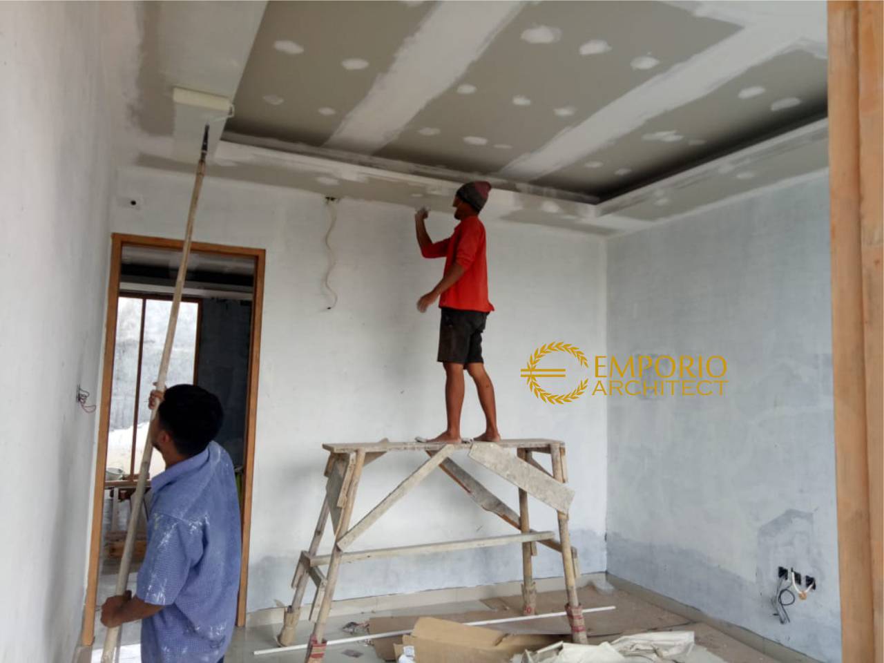 Progress Pembangunan Rumah Bapak Agon di Jakarta 10 10