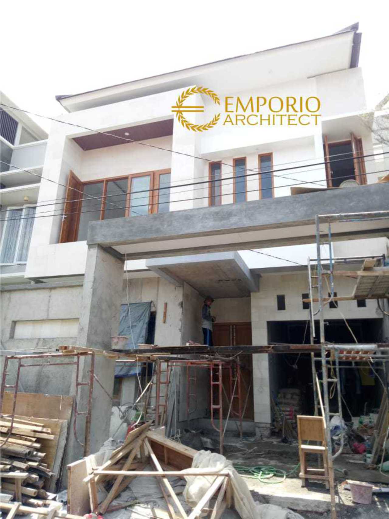 Progress Pembangunan Rumah Style Modern Tropis Bapak Denny di Jakarta di Jakarta 1