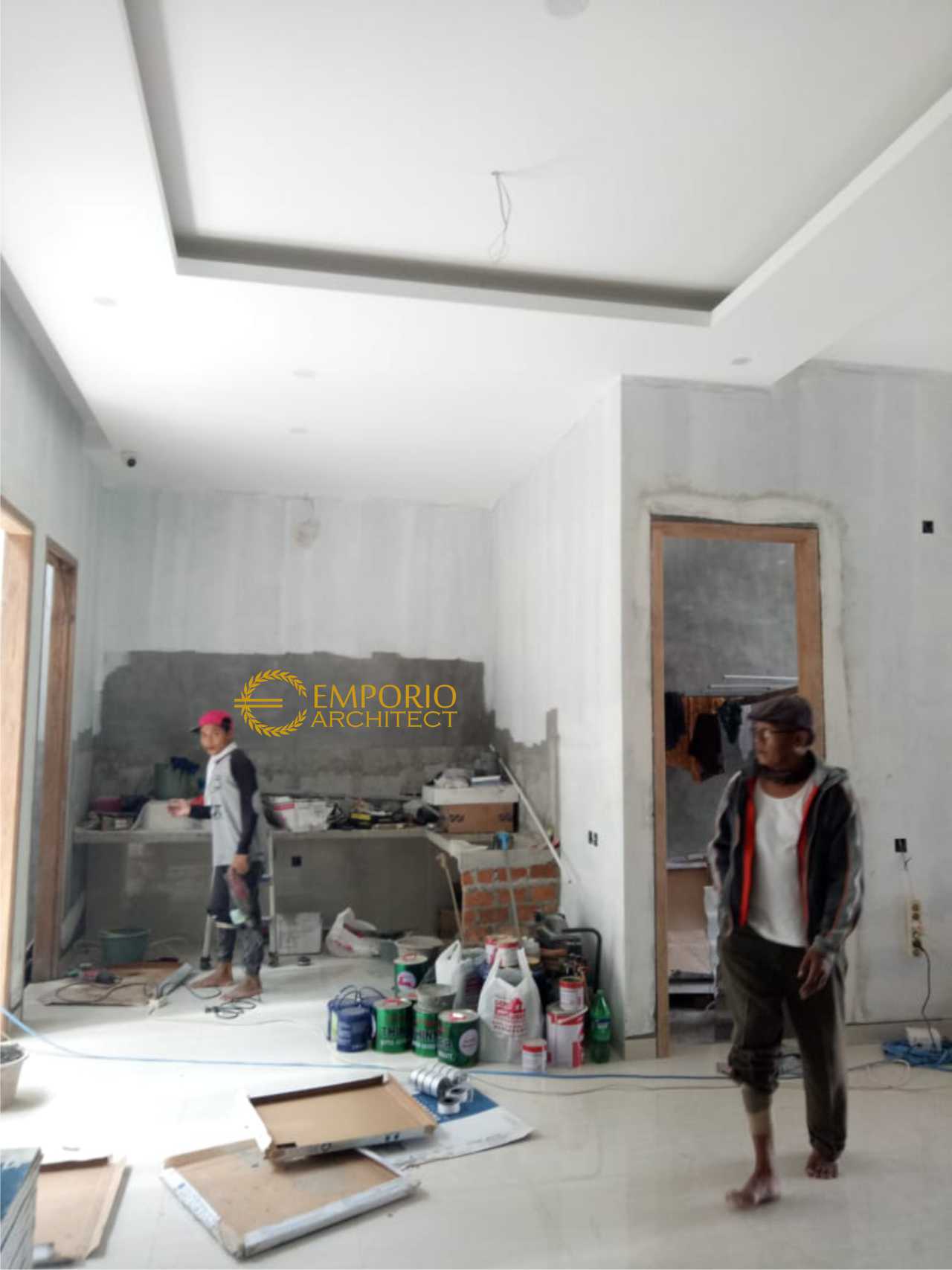 Progress Pembangunan Ruangan Rumah Bapak Denny di Jakarta di Jakarta 5