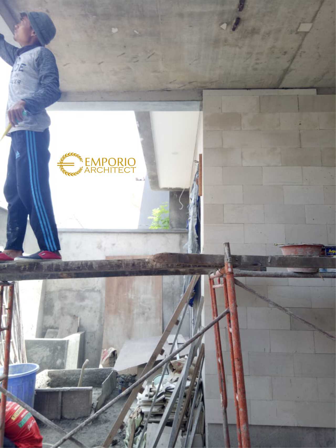 Progress Pembangunan Ruangan Rumah Bapak Denny di Jakarta di Jakarta 8