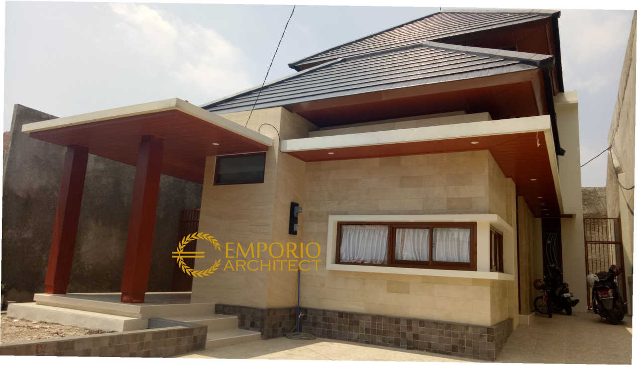 Progress Pembangunan Rumah Style Modern Tropis Ibu Epi di Jakarta Timur 1