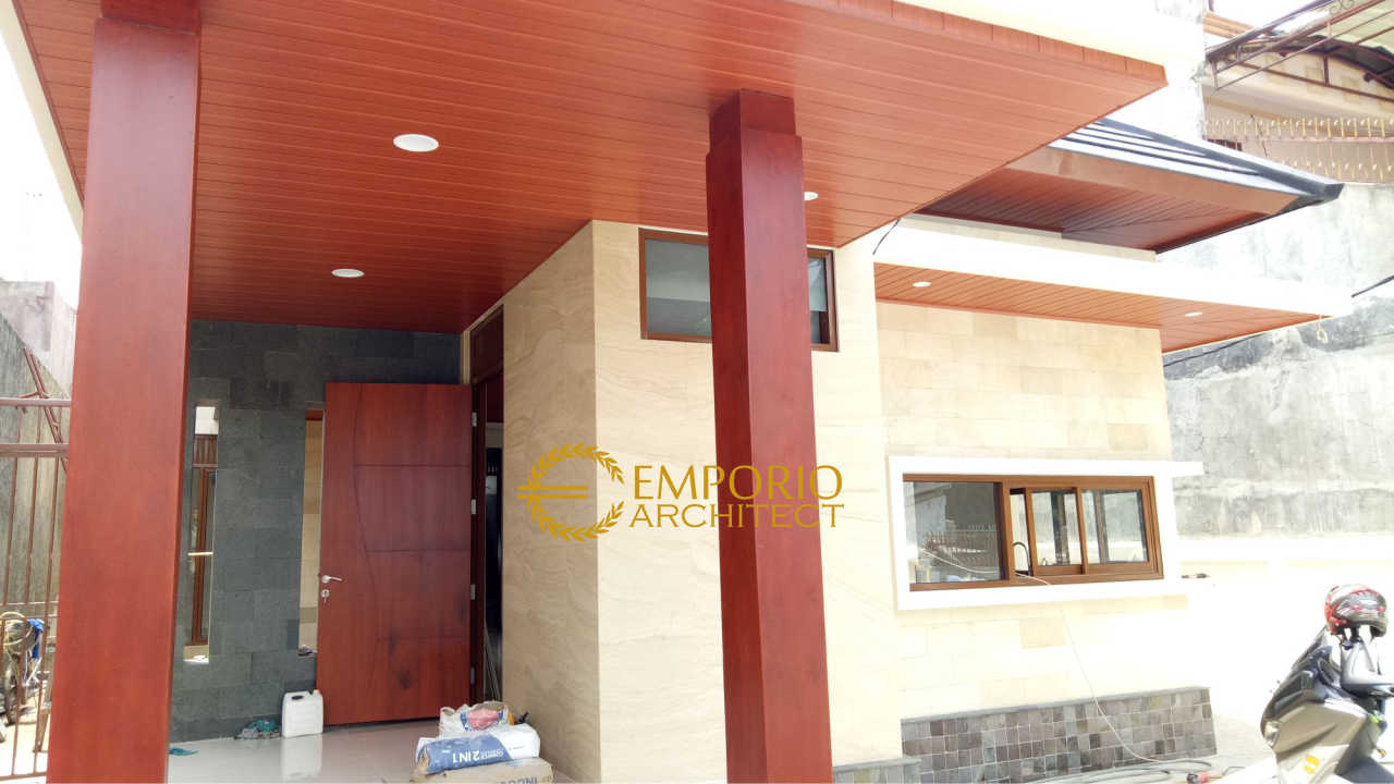 Progress Pembangunan Bagian Depan Rumah Ibu Epi di Jakarta Timur 2