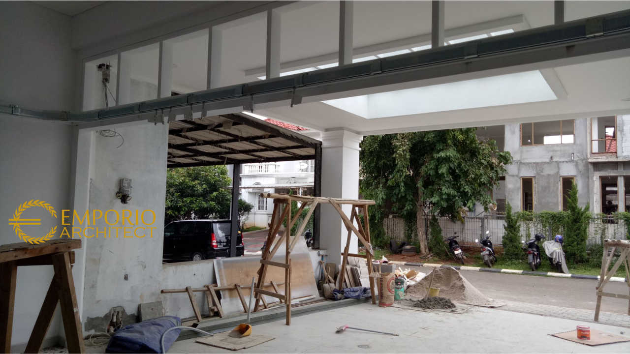 Progress Pembangunan Bagian Depan Rumah Ibu Epi di Jakarta Timur 4