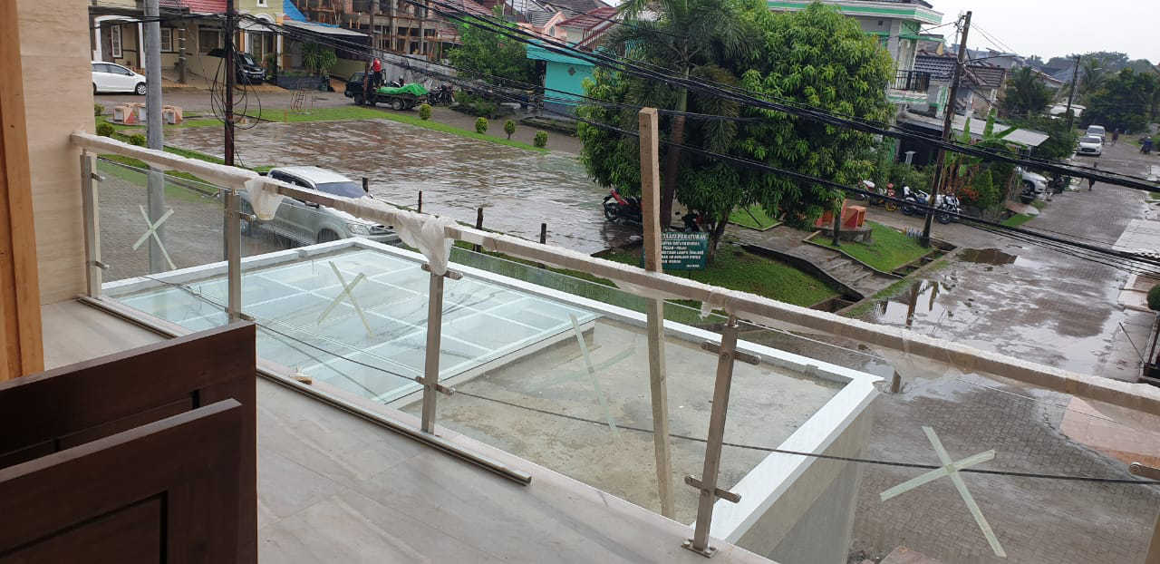 Progress Pembangunan Bagian Lantai Atas Rumah Bapak Okov di Palembang 6