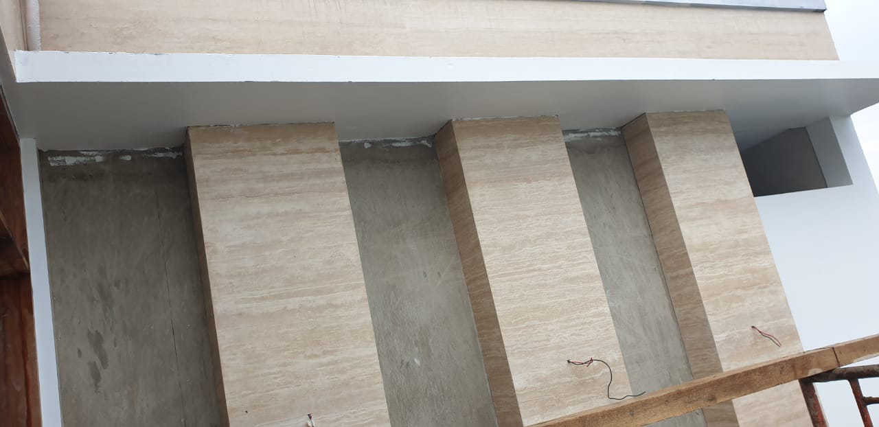 Progress Pembangunan Bagian Dinding Rumah Bapak Okov di Palembang 9