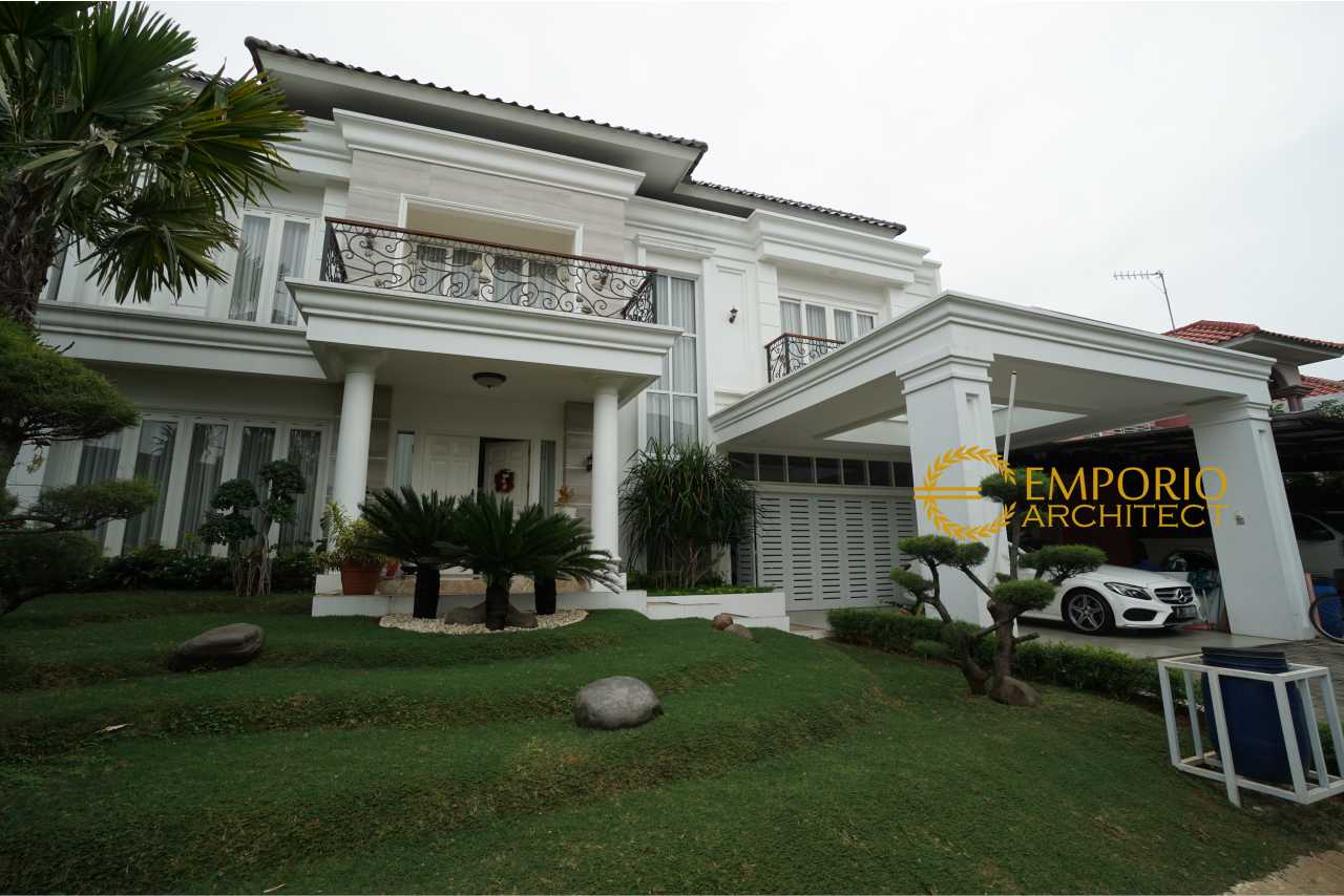 Hasil Konstruksi Rumah Style Classic Tropis Bapak Yanson Hutabarat di Cibubur, Jakarta 4