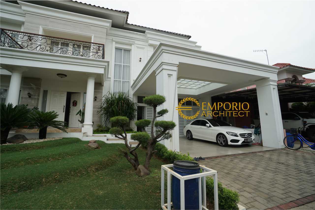 Hasil Konstruksi Rumah Style Classic Tropis Bapak Yanson Hutabarat di Cibubur, Jakarta 5