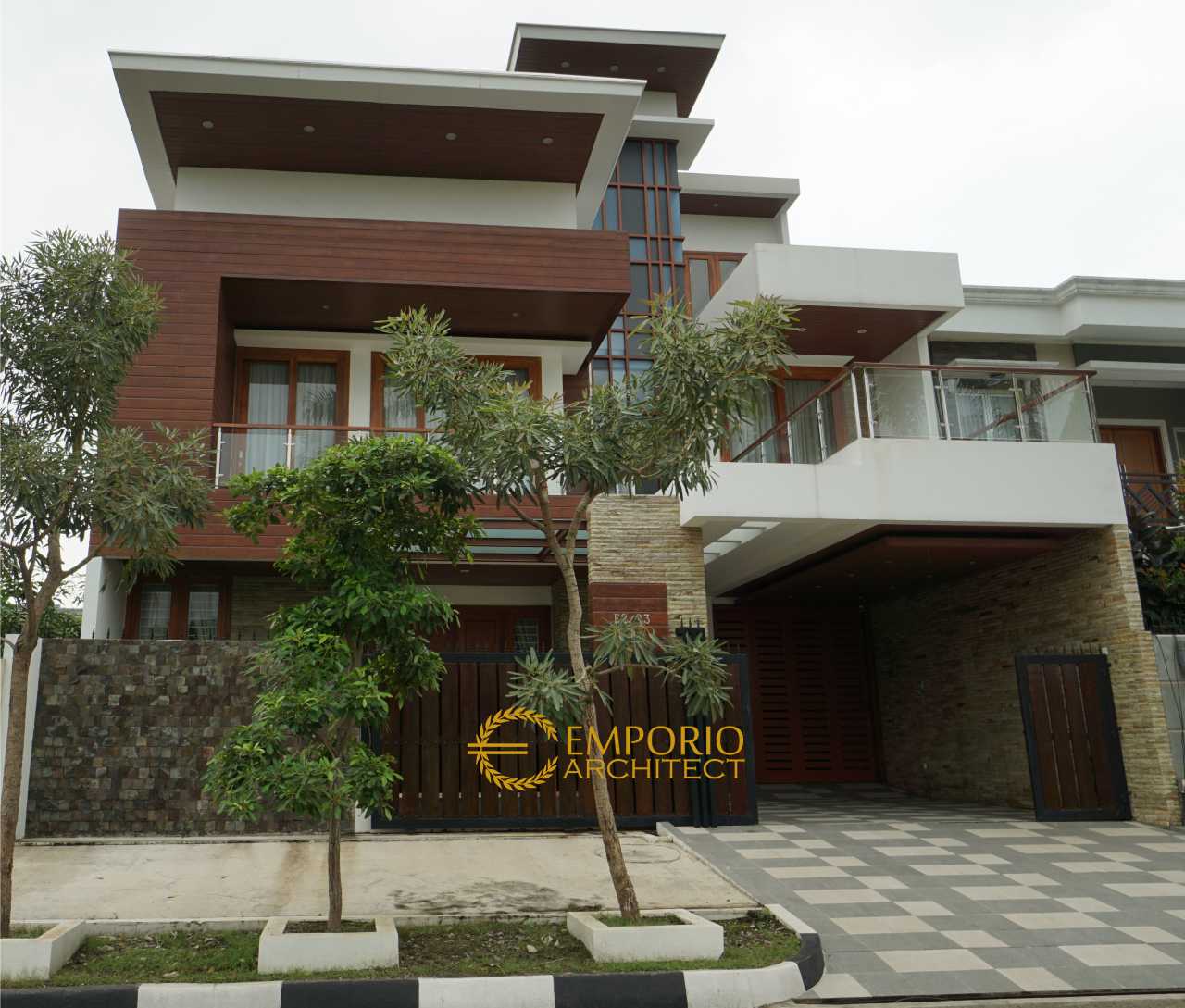 Progress Pembangunan Rumah Style Modern Tropis Bapak Andrika di Tangerang 2