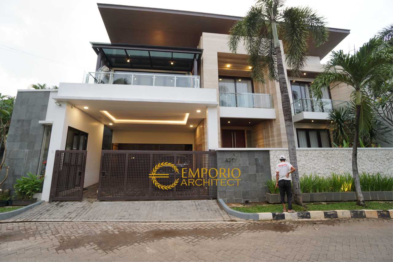 Progress Pembangunan Rumah Modern Tropis Bapak Ahdianto di Jakarta di Jakarta 1