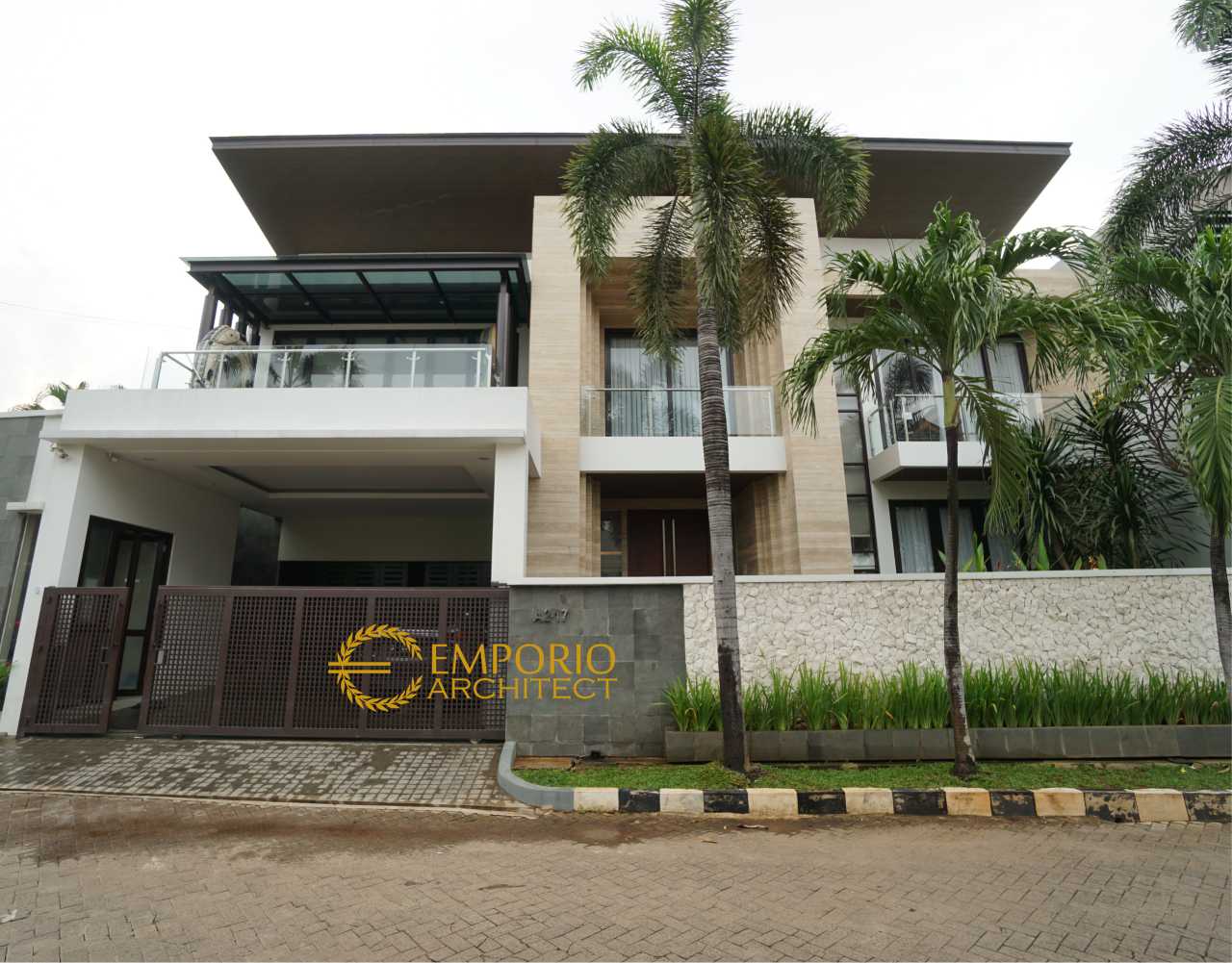 Progress Pembangunan Rumah Modern Tropis Bapak Ahdianto di Jakarta di Jakarta 3