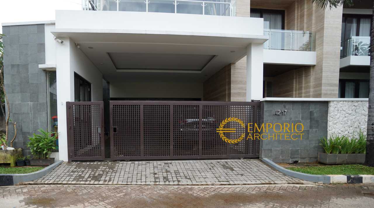 Progress Pembangunan Bagian Pintu Gerbang Rumah Bapak Ahdianto di Jakarta di Jakarta 7