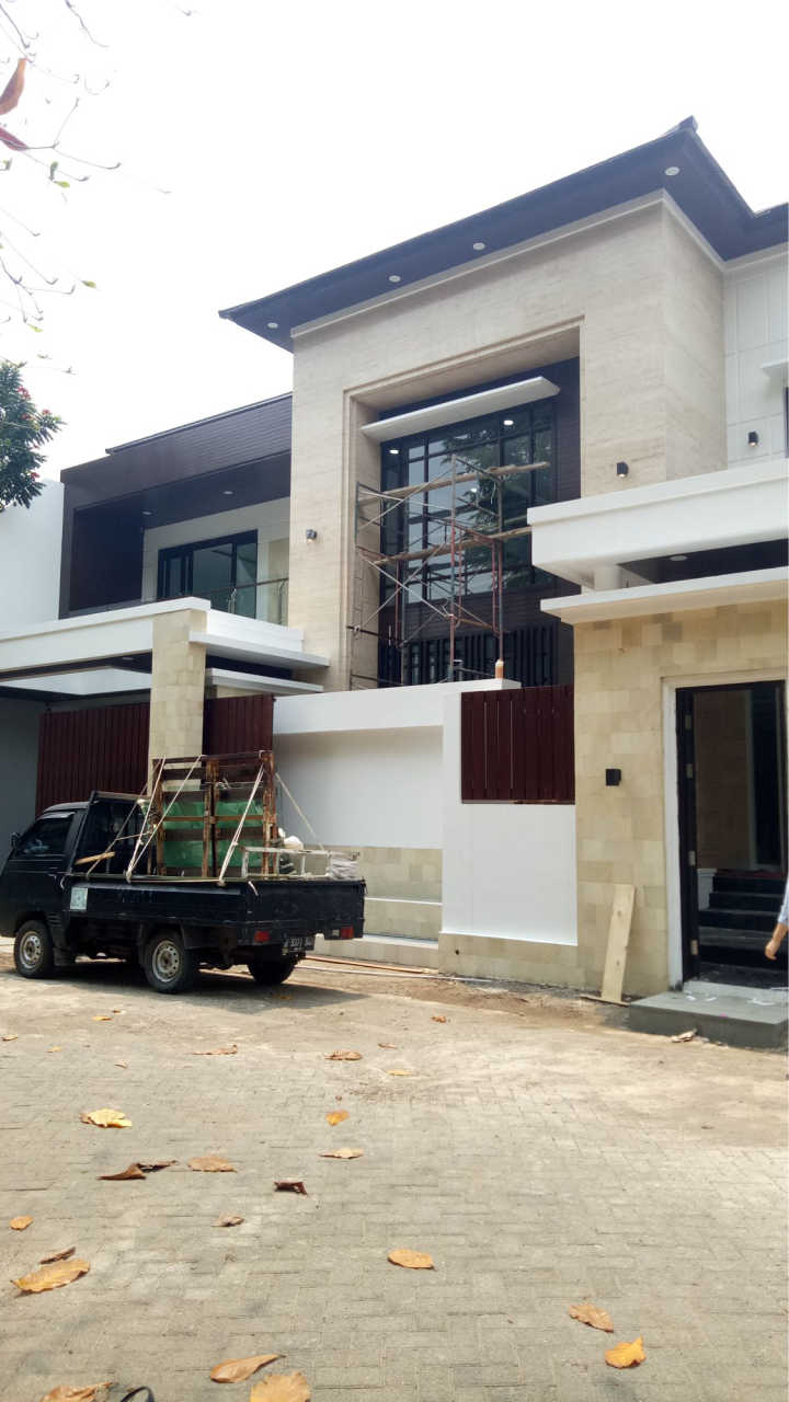Progress Pembangunan Rumah Style Modern Tropis Bapak Anthon di Jakarta 8