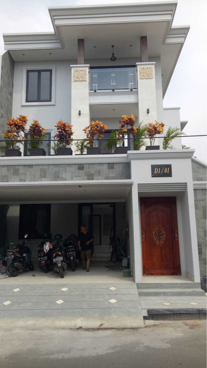 Progress Pembangunan Rumah Style Villa Bali Tropis Bapak Fahmi di Jakarta 2