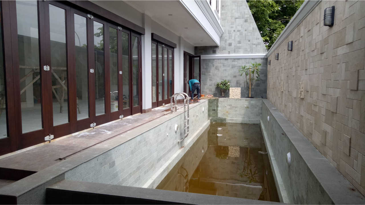 Progress Pembangunan Bagian Belakang Rumah Bapak Fahmi di Jakarta 4