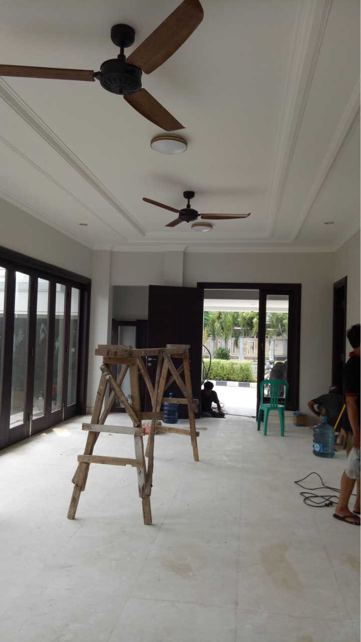 Progress Pembangunan Ruangan Rumah Bapak Fahmi di Jakarta 9