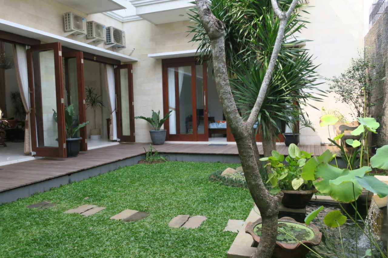 Hasil Konstruksi Bagian Kebun Rumah Ibu Dewi Ariyanti di Pamulang, Banten 6