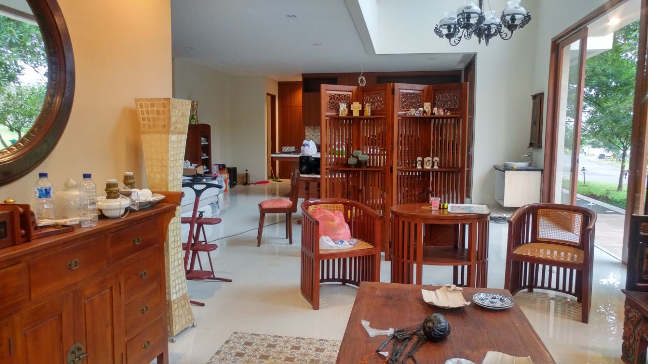 Progress Pembangunan Ruangn Keluarga Rumah Ibu Imelda di Jakarta 7