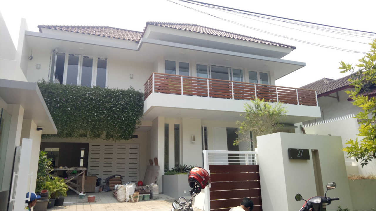 Progress Pembangunan Rumah Style Modern Tropis Ibu Ista di Jakarta 1