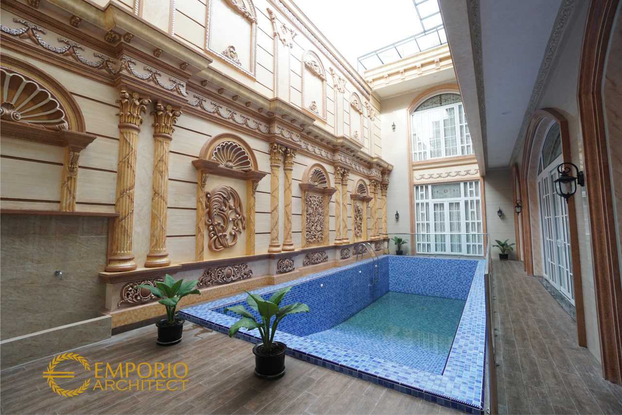 Hasil Konstruksi Bagian Kolam Renang Rumah Ibu Wilma di Jakarta 9