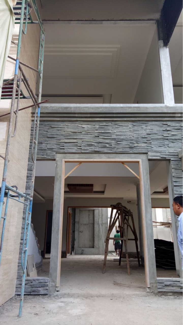 Progress Pembangunan Bagian Depan Rumah Ibu Wulan di Jakarta 4