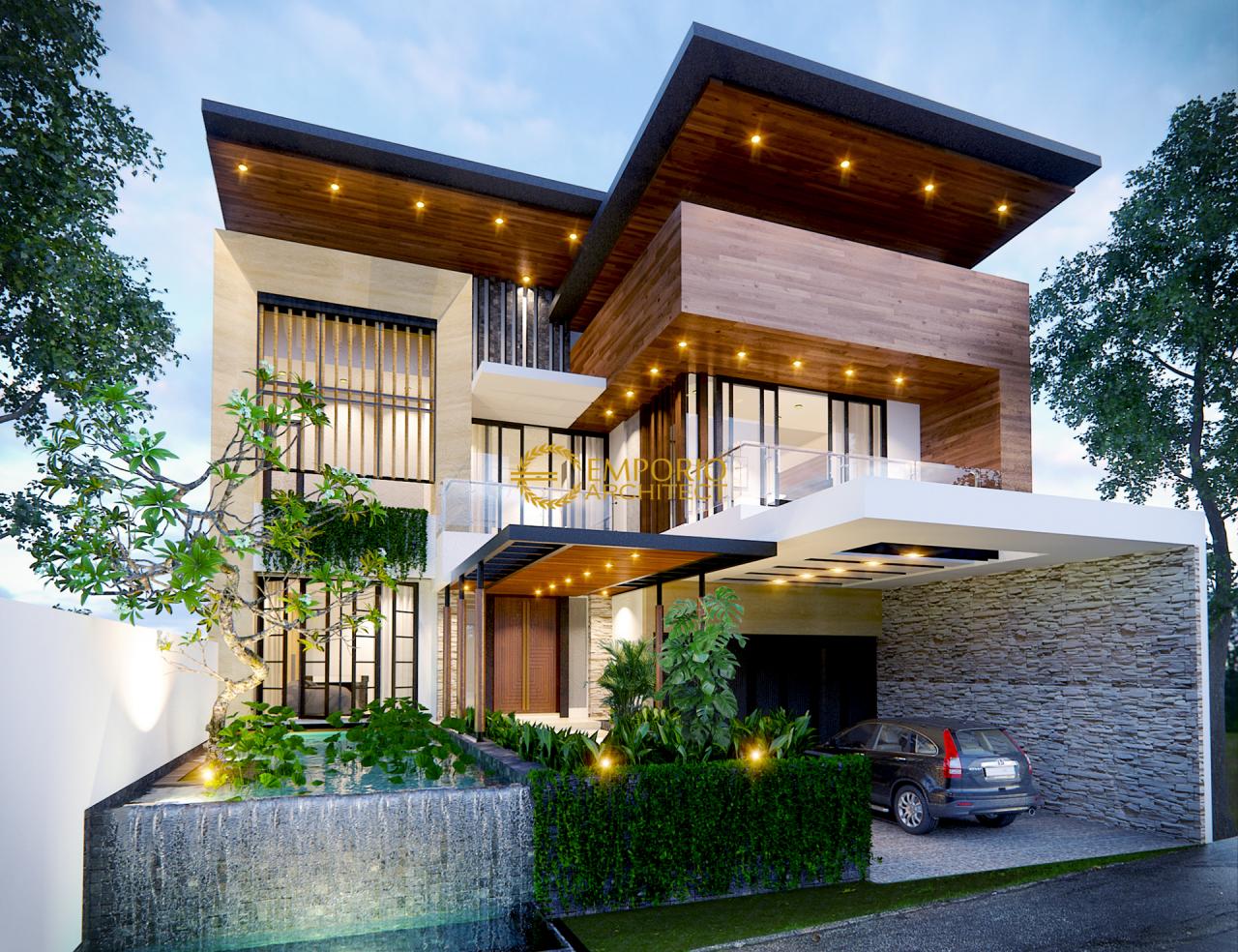 Desain Rumah Bapak Indra di Bandung