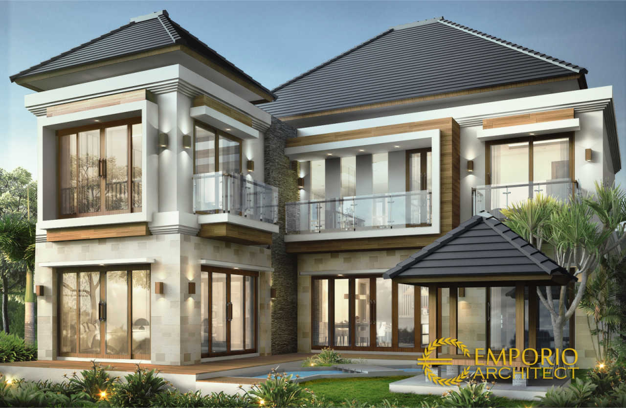 Desain rumah Ibu Dewi di Bandung