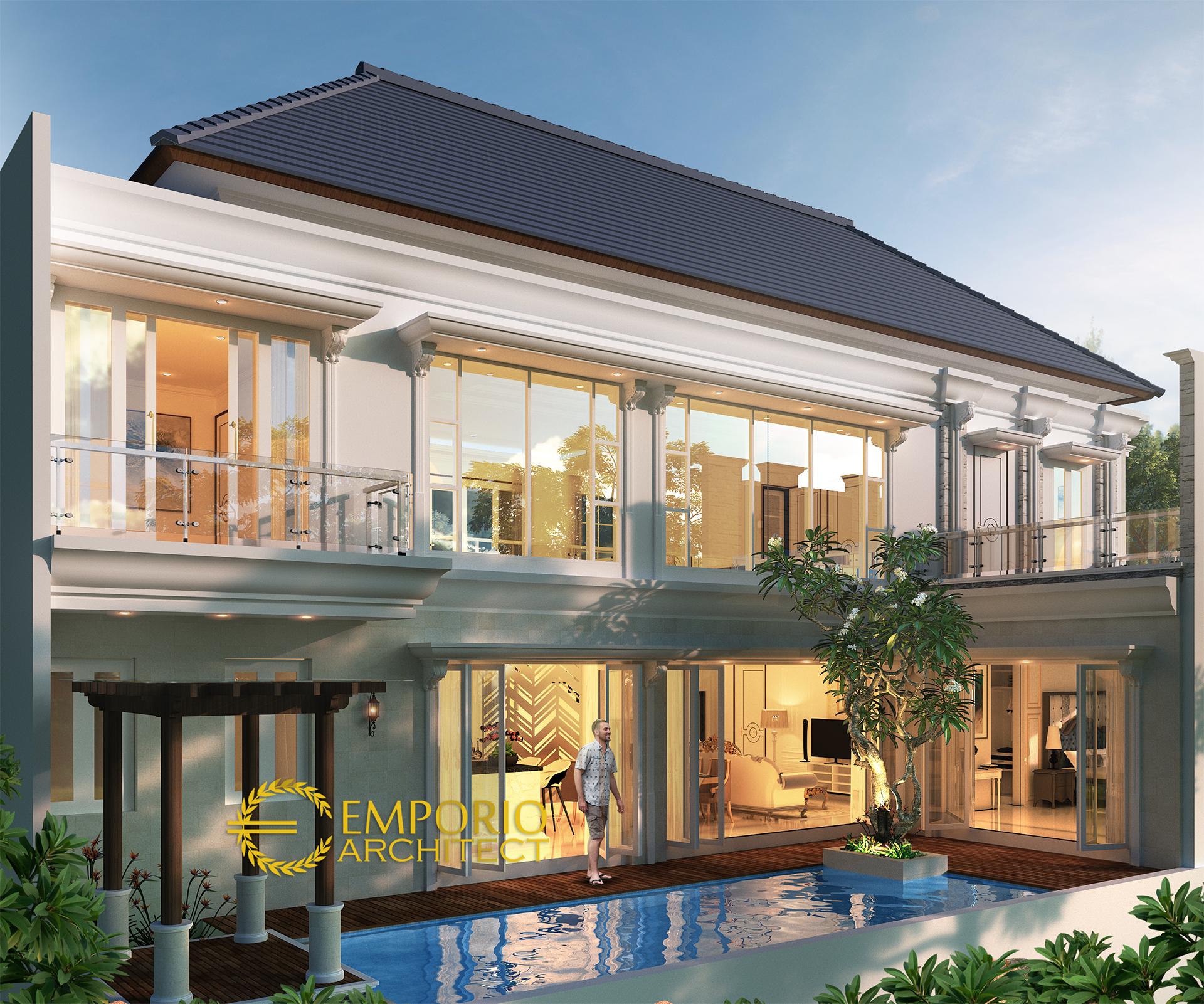 Desain Rumah Classic 2 Lantai Mr S Di Bandung