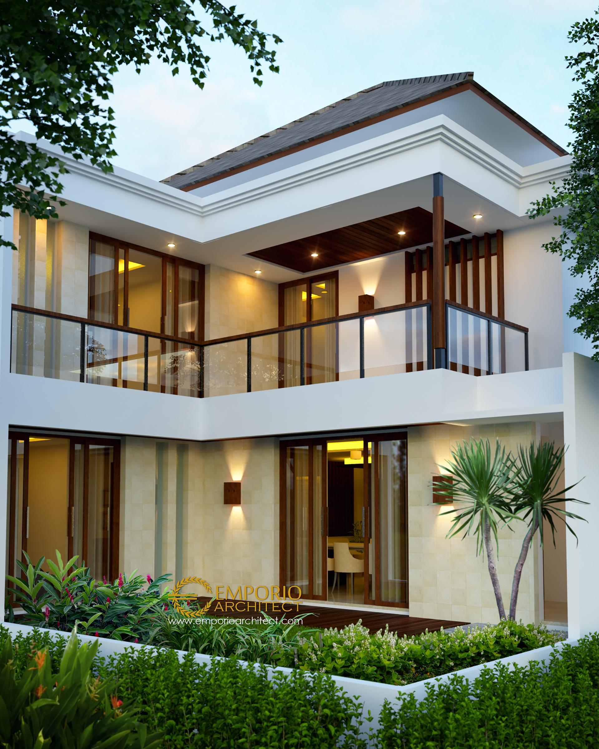  Desain  Rumah  Villa  Bali 2  Lantai  Beverly Park Type A38 di 