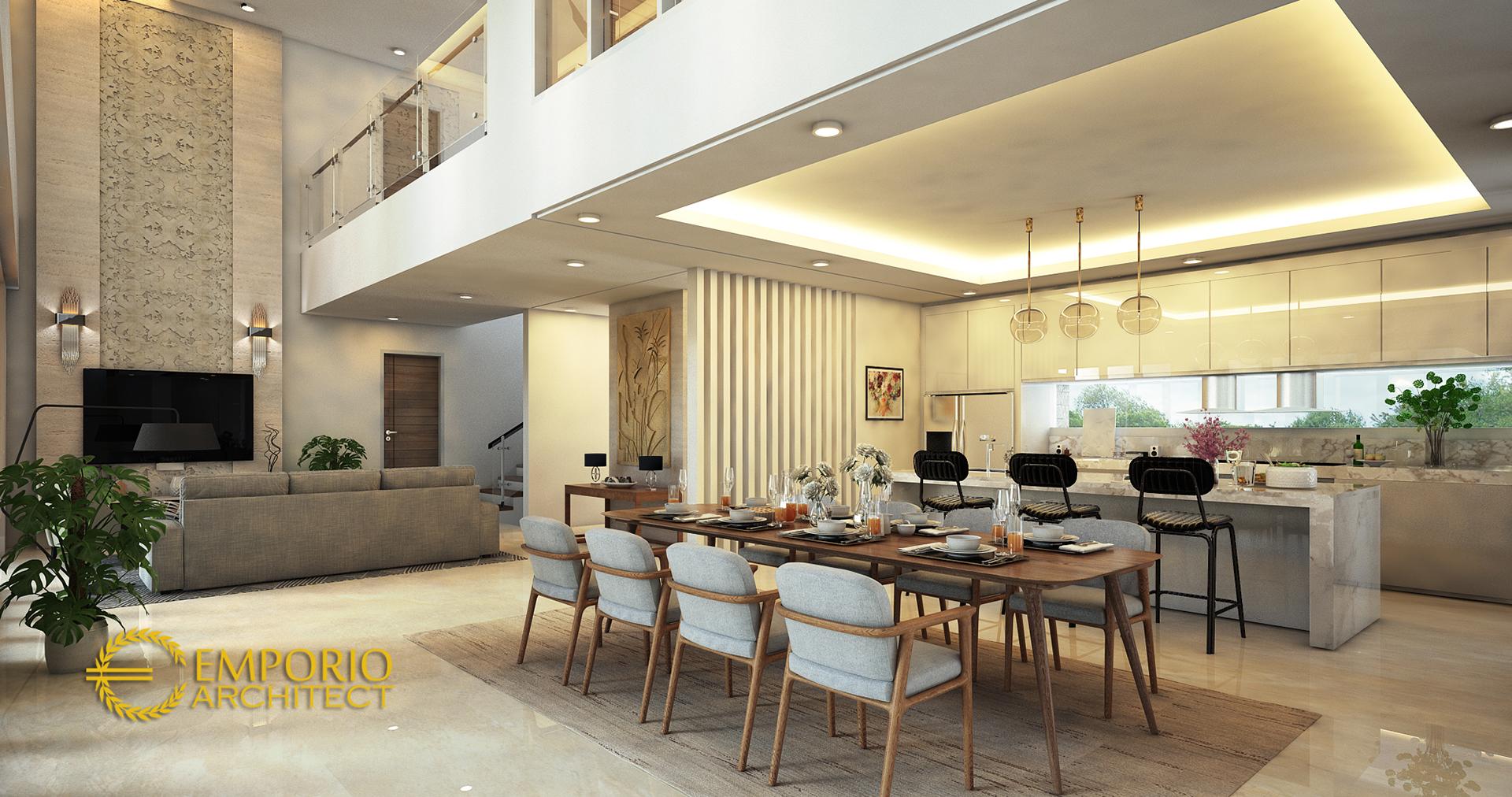 Desain Rumah Modern 2 Lantai Bapak Wijaya di Bogor