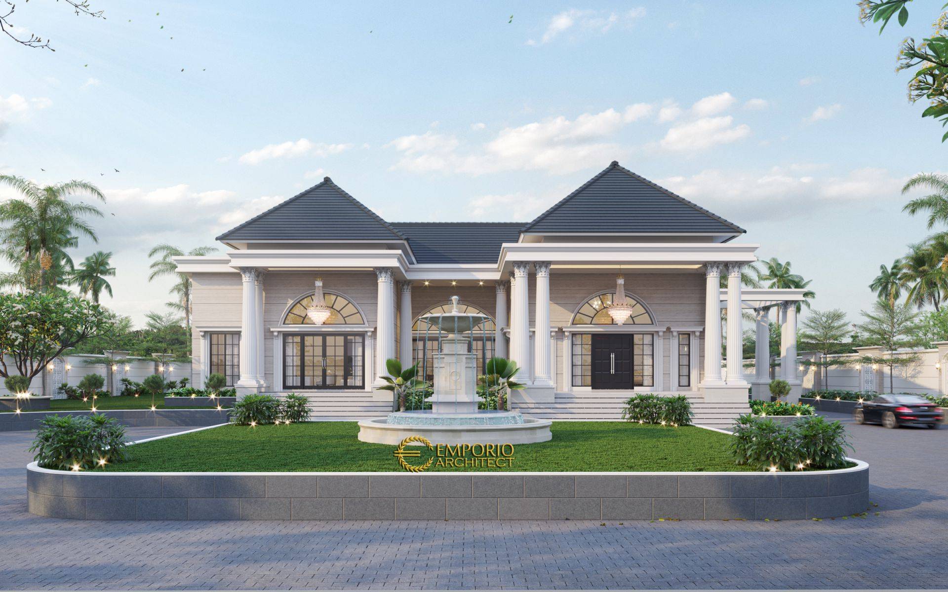 Desain Rumah Classic 1 Lantai Bapak Human Di Bondowoso