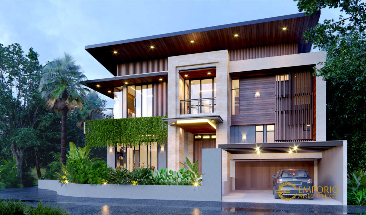 Desain Rumah Bapak Sudjono di BSD, Tangerang Selatan