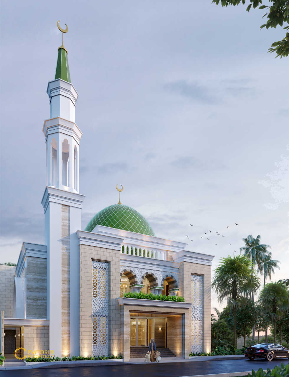 1.	Desain Masjid Bapak Nasrul di Cikarang, Bekasi