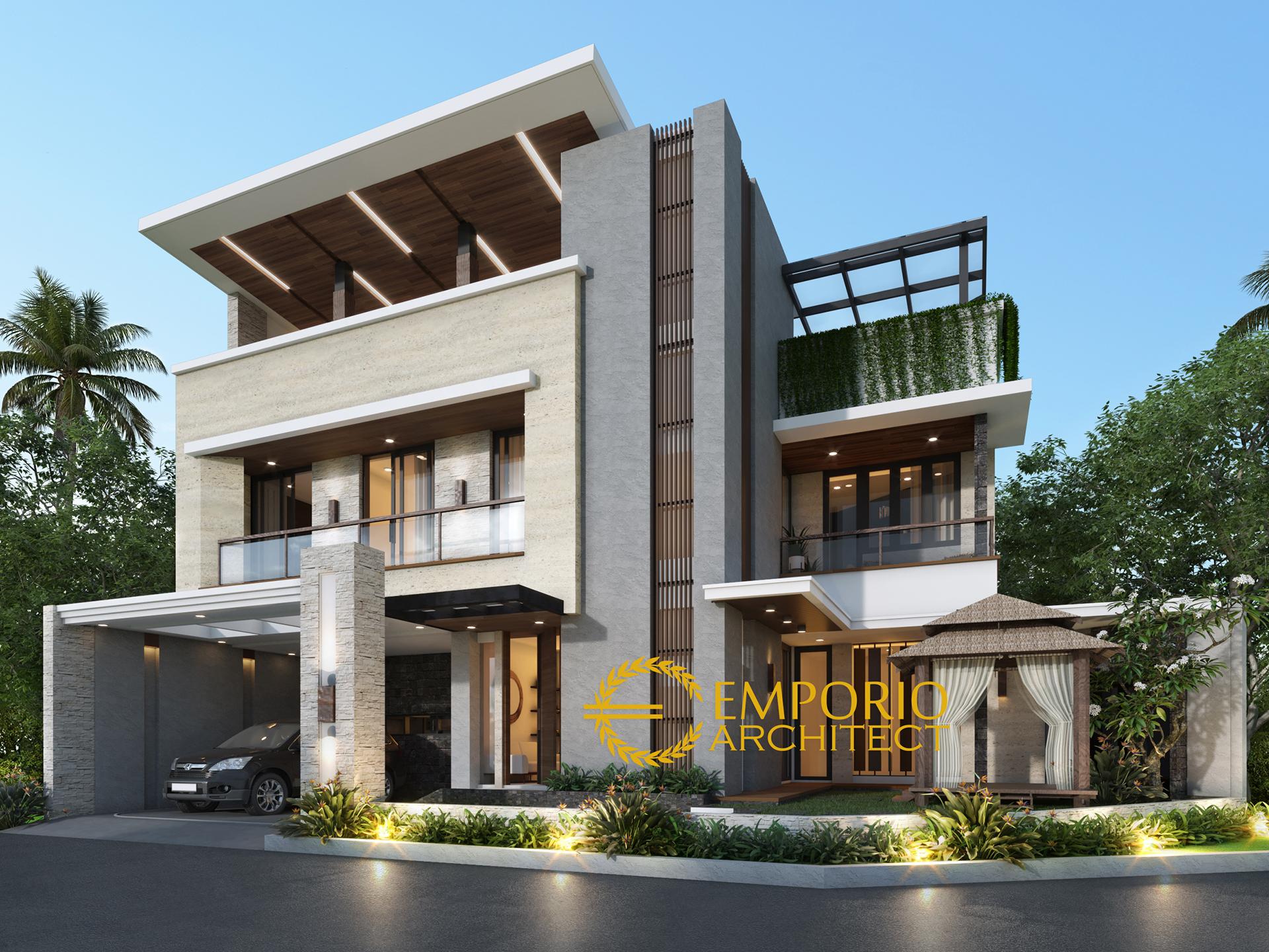 Mr. Anggi Modern House 3 Floors Design - Depok, Jawa Barat