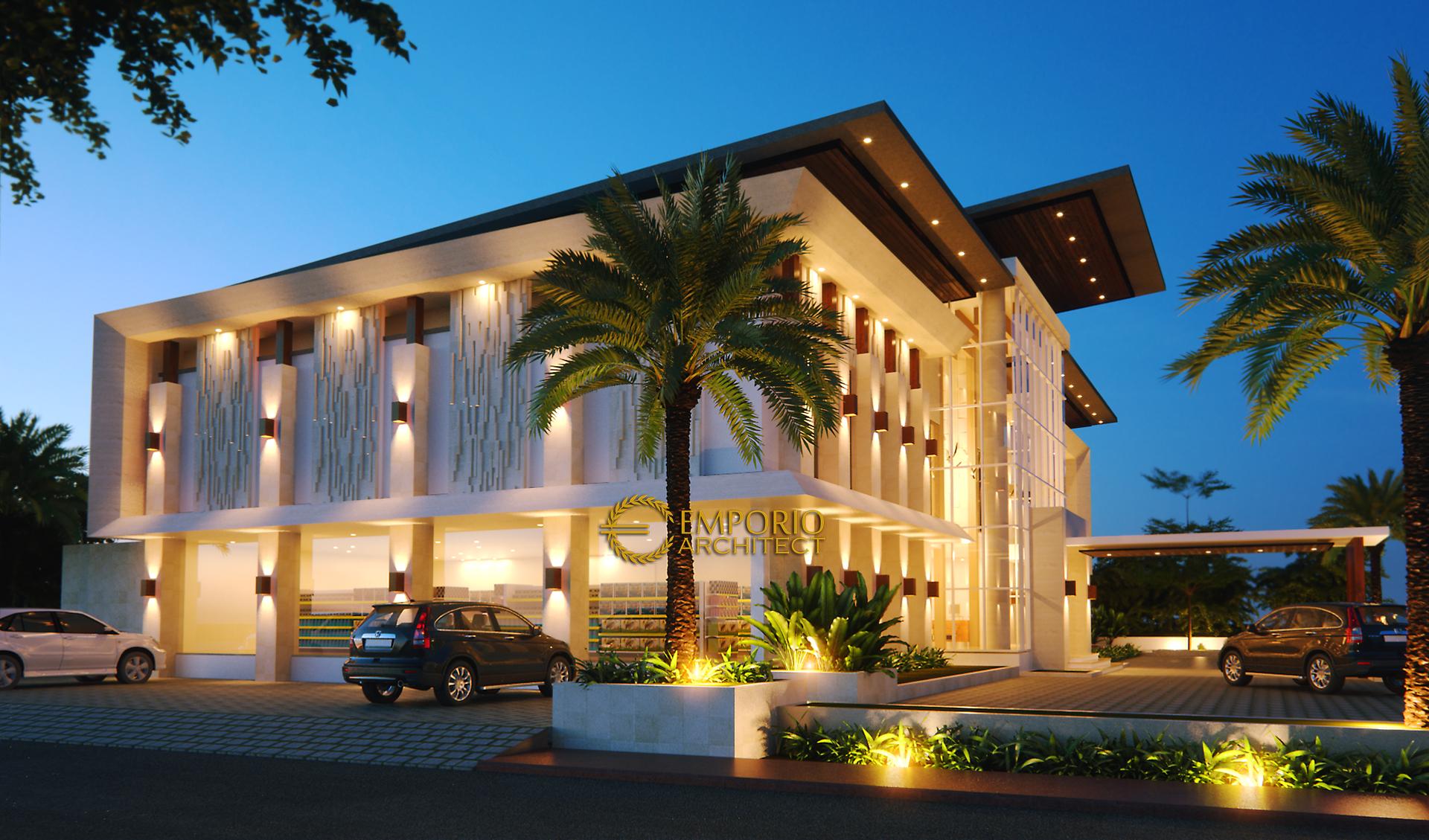 Desain Hotel Modern Lantai Rayyan Banjarmasin Kalimantan