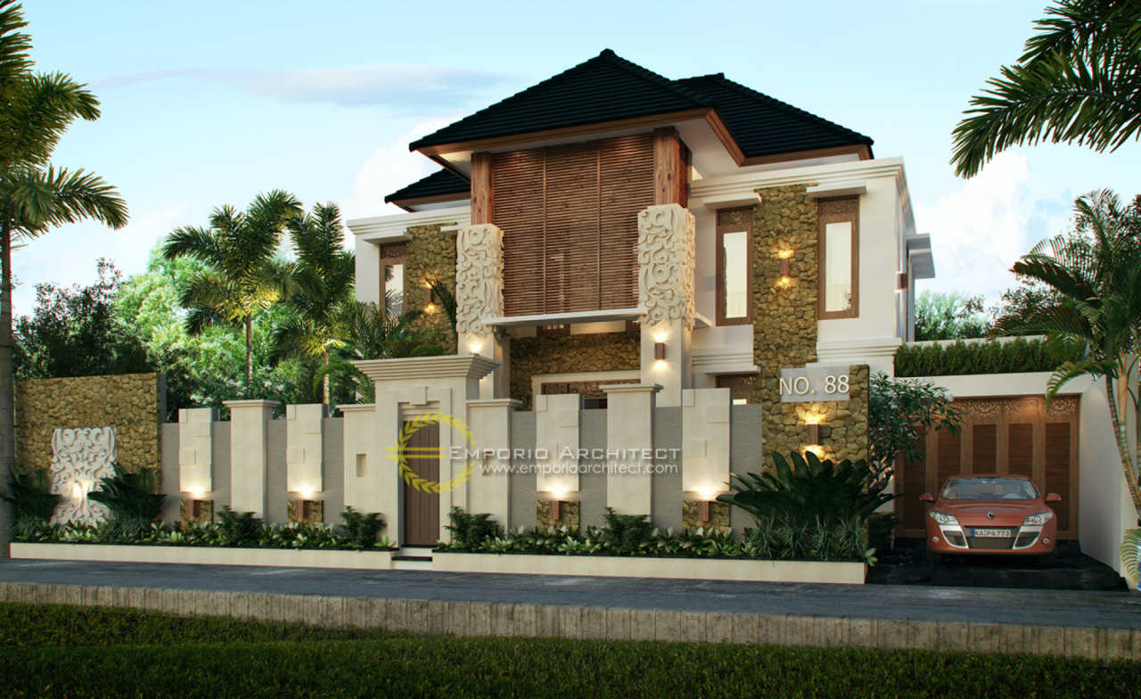 Desain Rumah Bapak Made Ada di Tabanan, Bali