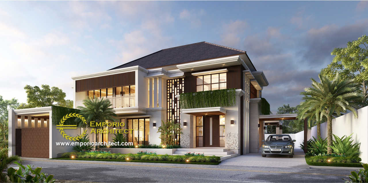 Gambar Denah Rumah Emporio Architect  Rumahmen