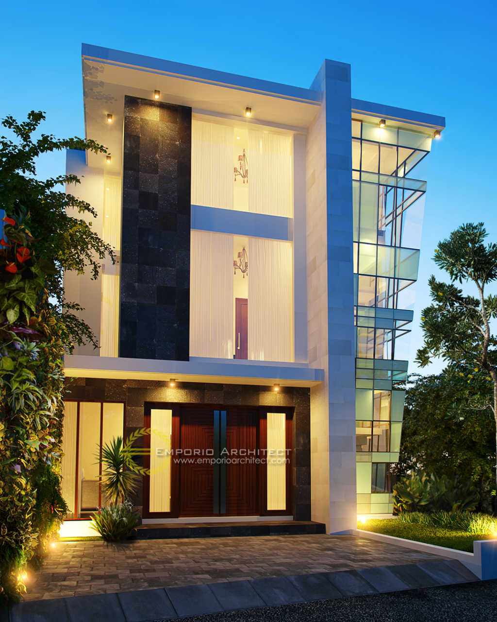 Desain Rumah Bapak Rado di Jakarta