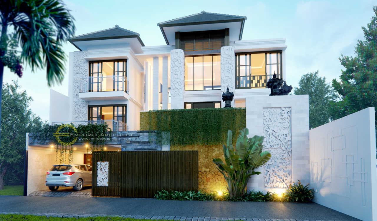 Desain Rumah Bapak Rumbawa Ii Di Denpasar