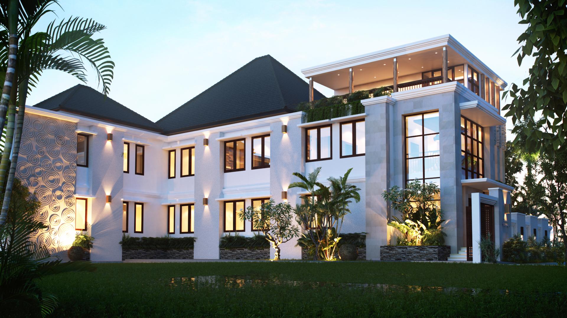 Desain Rumah Kos Modern 3 Lantai Bapak Saichu di Bandung