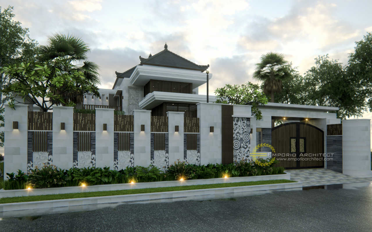 Desain Rumah Bapak Tantra di Medan