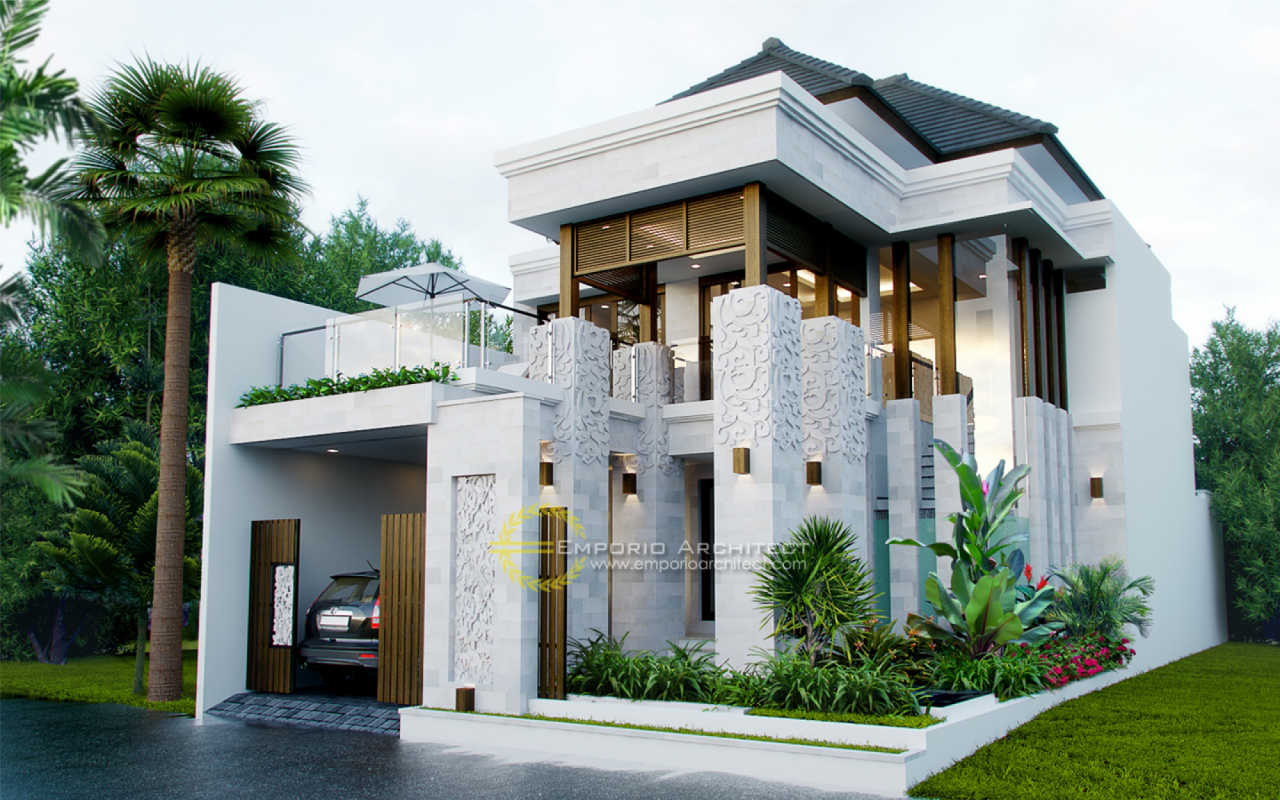 Desain Rumah Ibu Khrisna di Nusa Dua, Bali